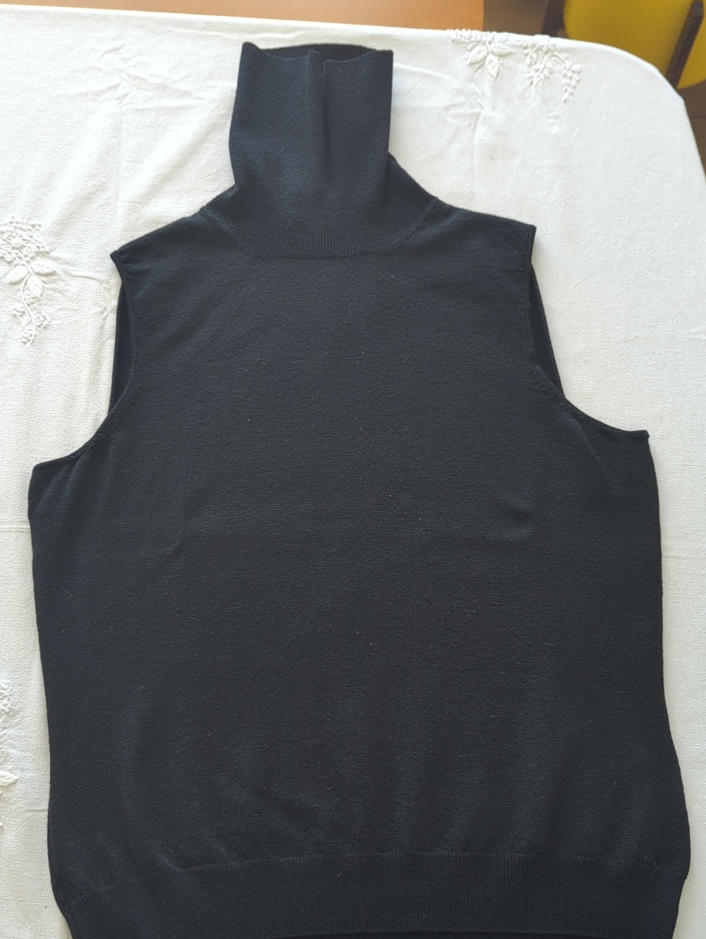 Women's Valentino Classic Black Turtleneck